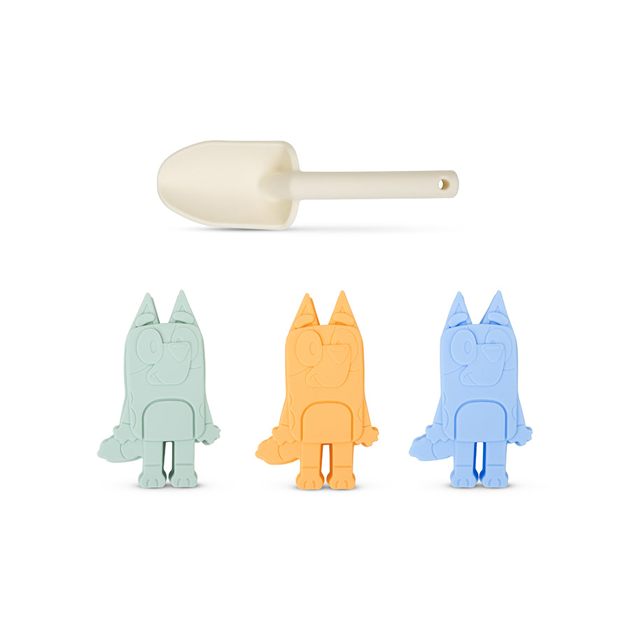 Bluey juego de playa