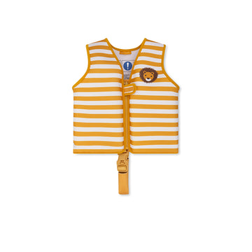 Flow | Chaleco de natación Naranja/Blanco 3-6 años
