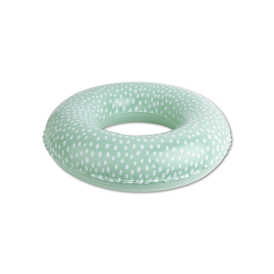 Dots |Flotador de aro verde Ø 55 cm