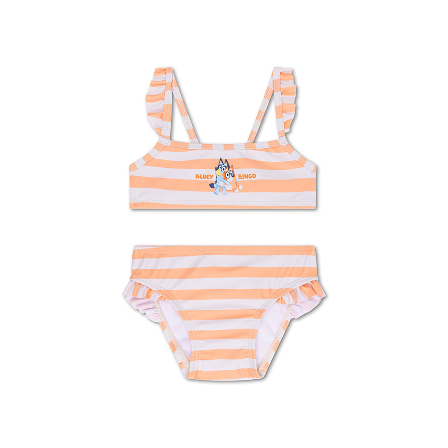 Bluey-Bikini-UV-para-Niñas-Naranjas-1