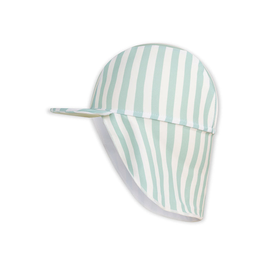 Crosslines | Gorro UV a Rayas Verde/Blanco
