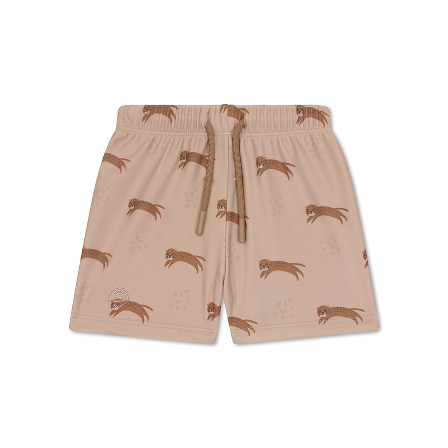 Roamer | Boxer de baño UV marrón para niños